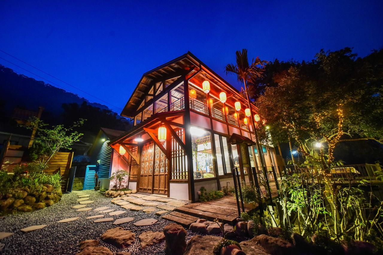 Ferienwohnung 響水客棧 苗栗8-12人包棟 烤肉 特色老屋 Gongguan Exterior foto