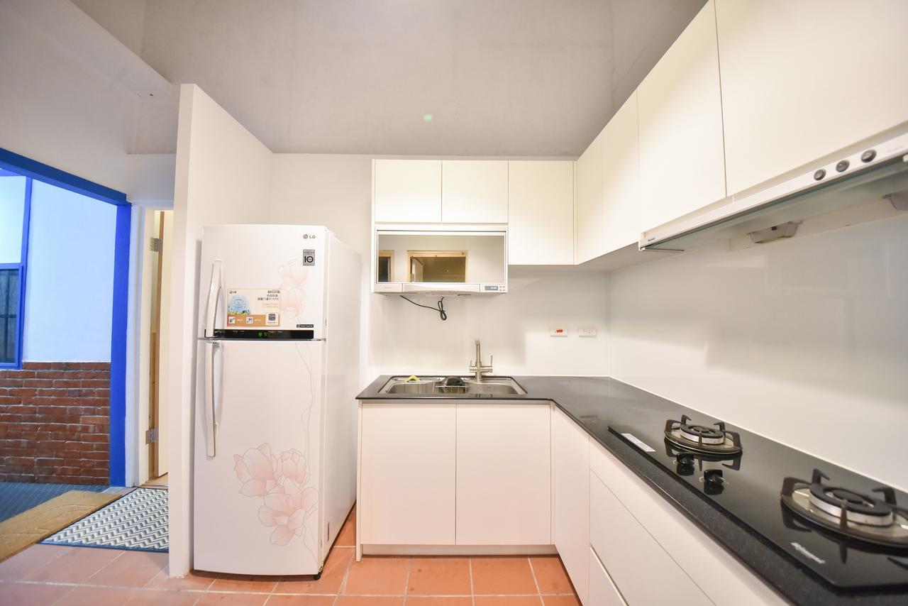 Ferienwohnung 響水客棧 苗栗8-12人包棟 烤肉 特色老屋 Gongguan Exterior foto