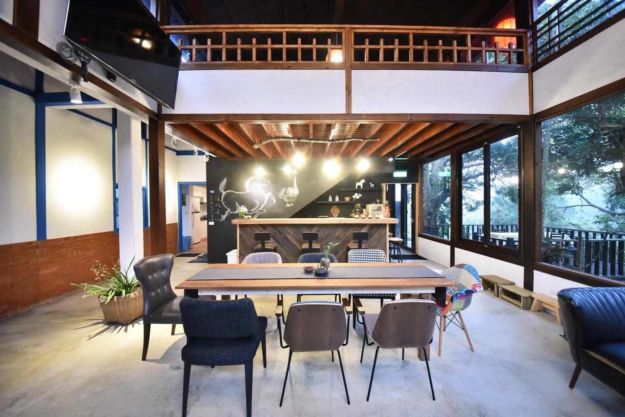 Ferienwohnung 響水客棧 苗栗8-12人包棟 烤肉 特色老屋 Gongguan Exterior foto